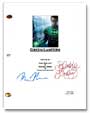 autographed green lantern script