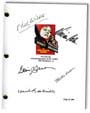 sunset blvd signed script