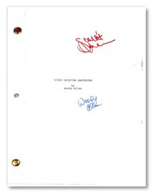 vicky cristina barcelona  signed script